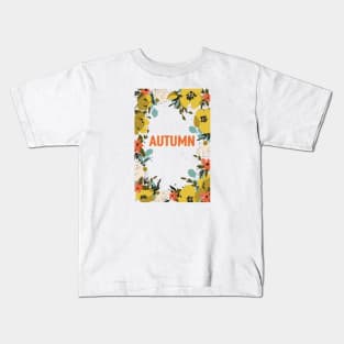 Autum thanks giving day Kids T-Shirt